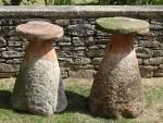 Antique Sandstone Staddlestones