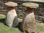 Antique Sandstone Staddlestones