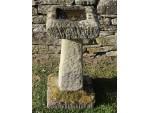 Vintage Sandstone Birdbath