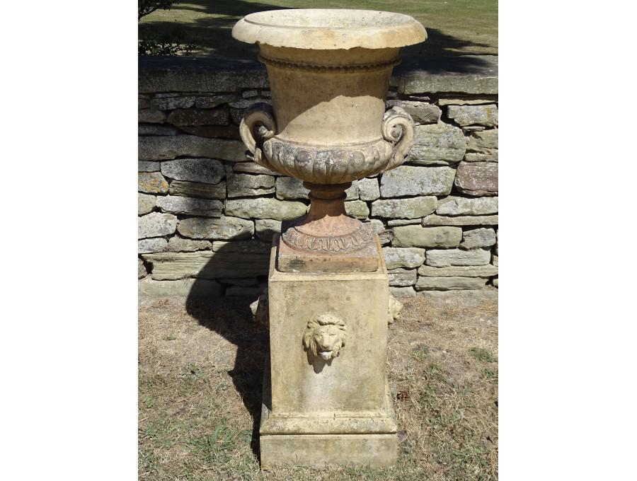 Antique Pulham Urn on Base