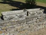 Weathered Rectangular Planters (Pair)