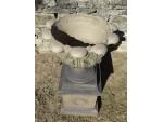 Vintage Terracotta Urn on Base