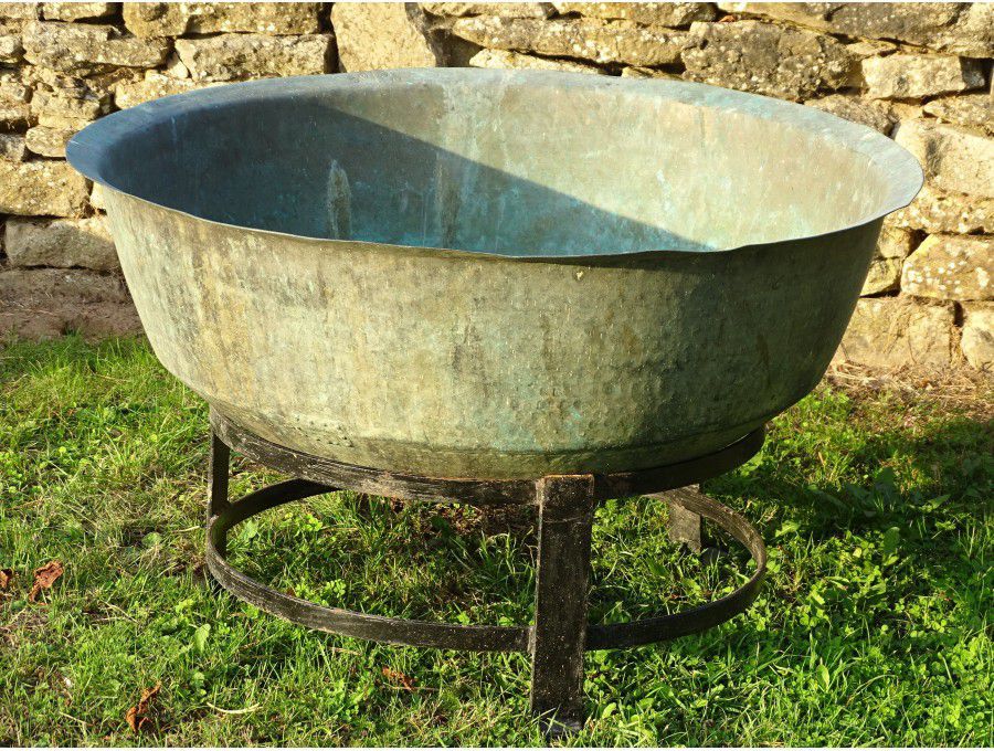Antique Copper Planters