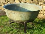 Antique Copper Planters