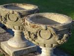 Large Vintage Garden Urns (Pair)