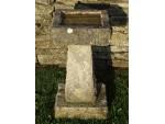 Vintage Stone Birdbath