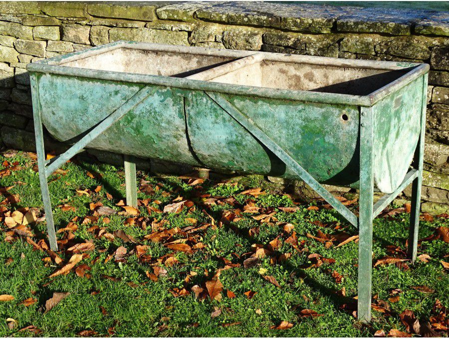 Raised Galvanised Planter
