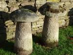 Antique Sandstone Staddlestones (Two)