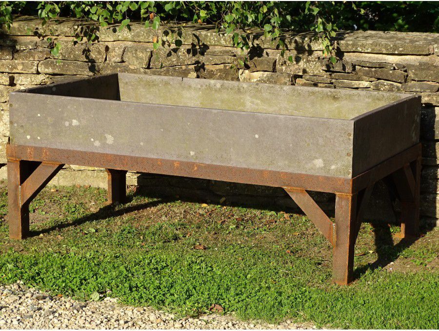 Antique Slate Salting Trough