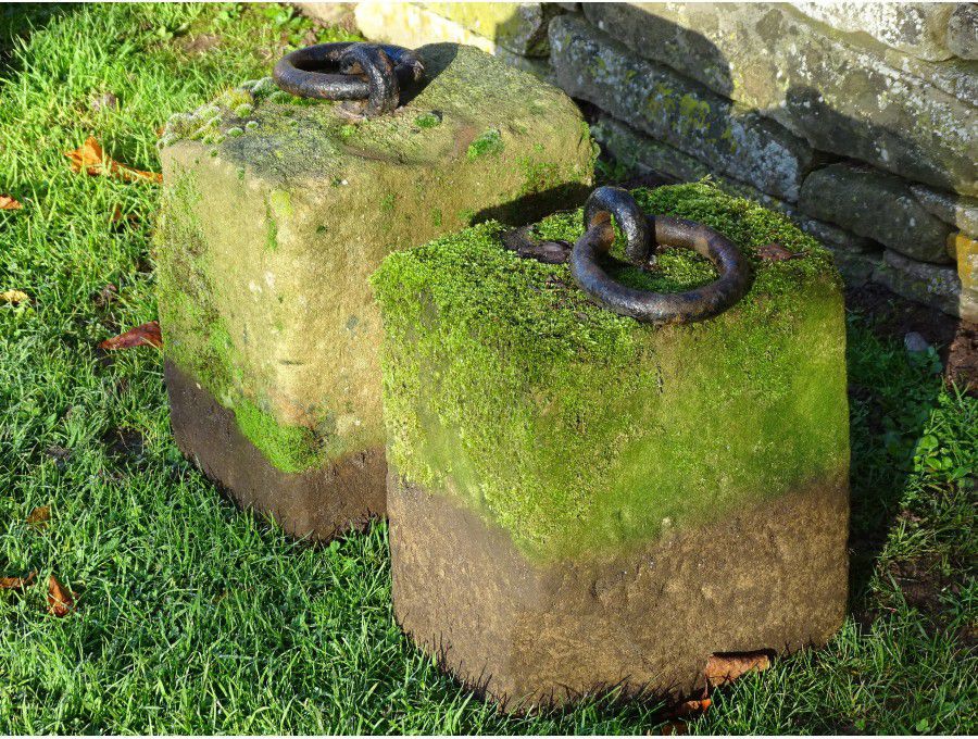 Antique Tethering Stones (Two)