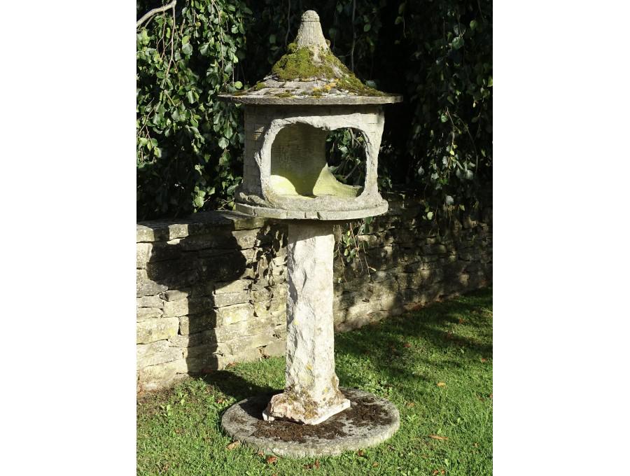 Vintage French Birdbath