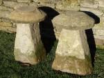 Antique Staddlestones (Pair)