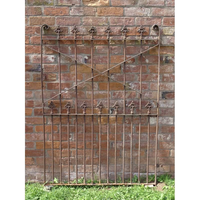 Salvaged Iron Garden Gate