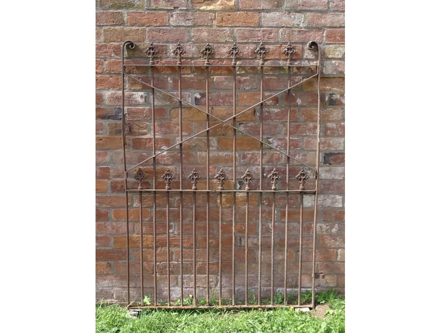 Salvaged Iron Garden Gate