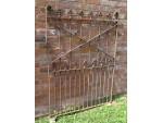 Salvaged Iron Garden Gate