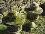Antique Stone Finials (Pair)