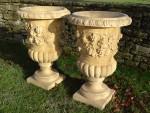 Vine Garden Urns (Pair)