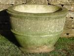 Weathered Stone Garden Planter