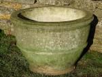 Weathered Stone Garden Planter