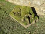 Weathered Statue, Sleeping Hound