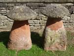 Large Antique Staddlestones (Two)