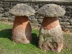 Large Antique Staddlestones (Two)