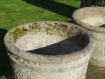 Weathered Garden Planters (Pair)