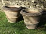 Tapered Garden Planters (Pair)
