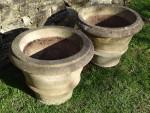 Tapered Garden Planters (Pair)