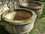 Weathered Large Garden Planters