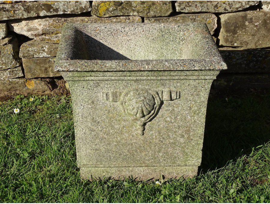Tapered Square Garden Planter