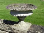 Weathered Tazza Garden Urn
