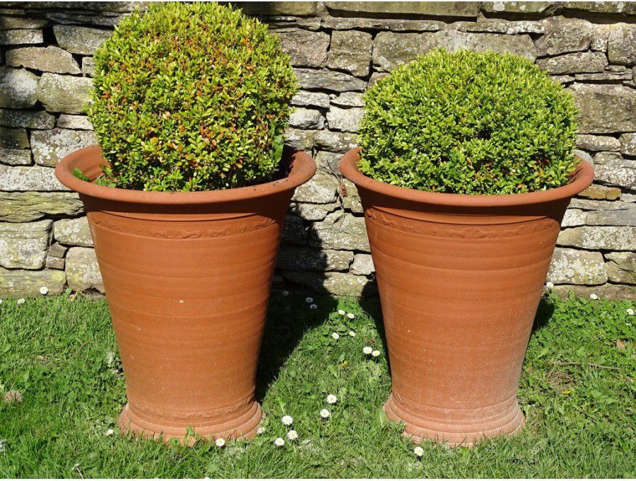 Tapered Whichford Terracotta Planters (Pair)