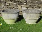 Weathered Large Planters (Pair)