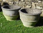 Weathered Large Planters (Pair)