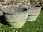 Weathered Large Planters (Pair)