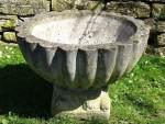 Weathered Lobed Garden Planter