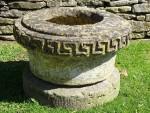 Antique Limestone Garden Planters
