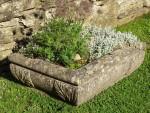 Rectangular Composition Stone Planter