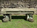 Salvaged Sandstone Garden Seat