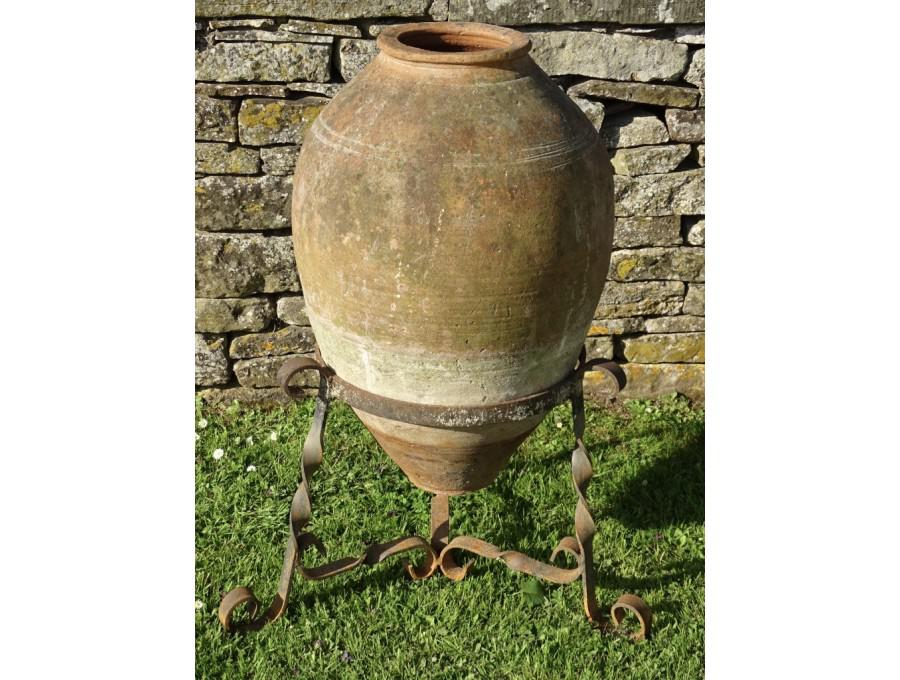 Vintage Terracotta Oil Jar
