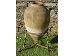 Vintage Terracotta Oil Jar
