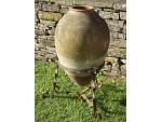 Vintage Terracotta Oil Jar