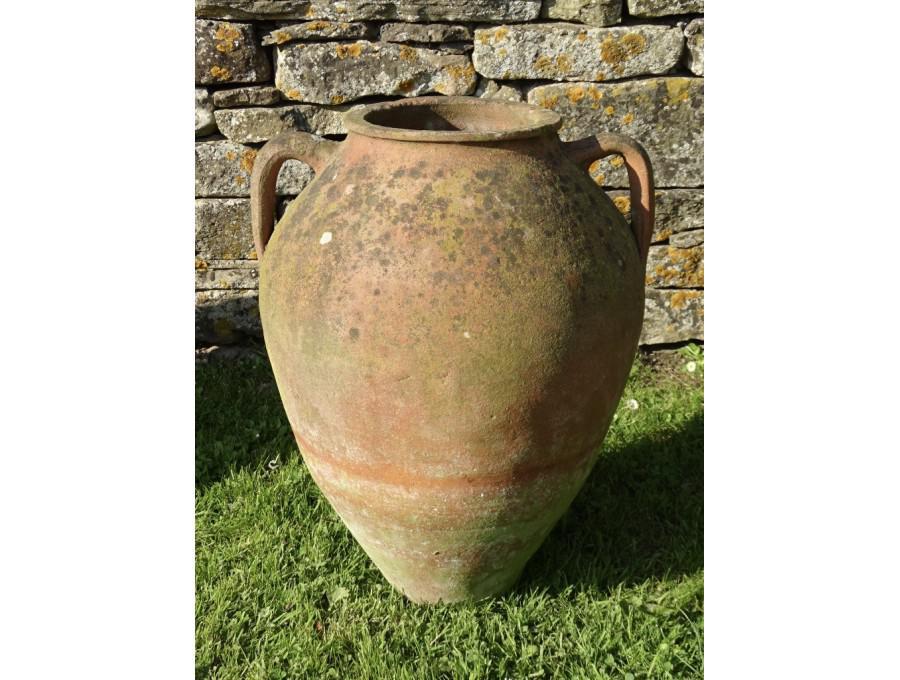 Vintage Terracotta Oil Jar