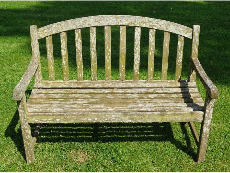 Weathered Britannic Teak Bench