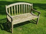 Weathered Britannic Teak Bench