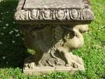 Weathered Haddonstone Bench