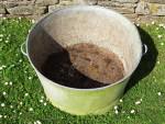 Vintage Galvanised Iron Planter