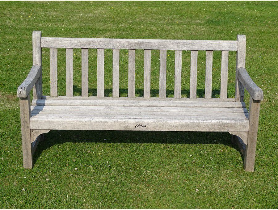 Weathered Teak Bench