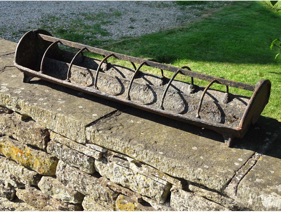 Vintage Cast Iron Trough
